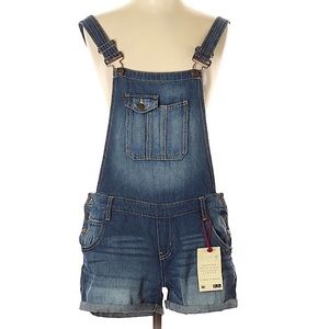 L.E.I. Overall Shorts Size Large